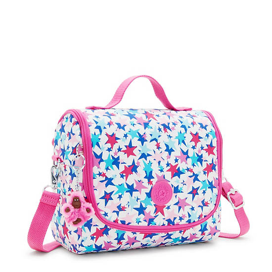 Kipling New Kichirou Printed Lunch Bag Çanta Pembe | TR 1057UZ